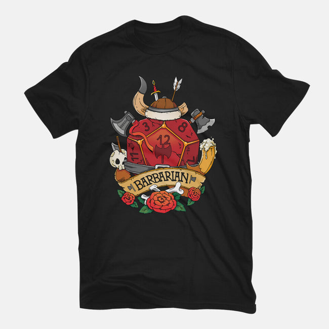 Barbarian Dice-mens basic tee-Vallina84