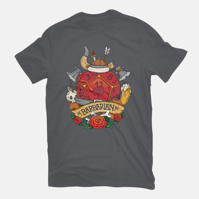 Barbarian Dice-mens basic tee-Vallina84