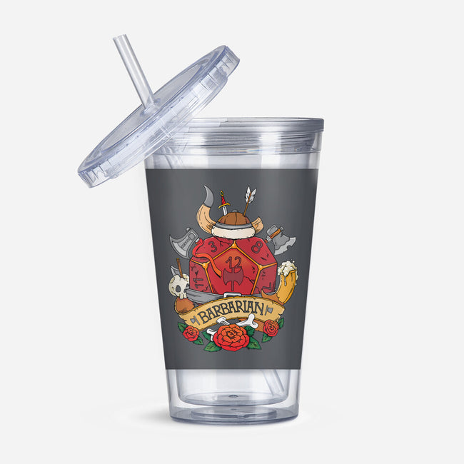 Barbarian Dice-none acrylic tumbler drinkware-Vallina84