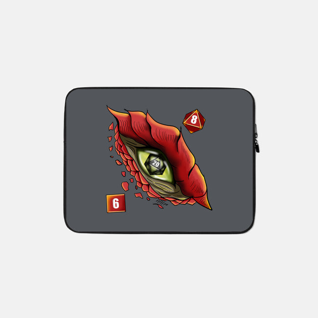 Dragon Critical Strike-none zippered laptop sleeve-nickzzarto
