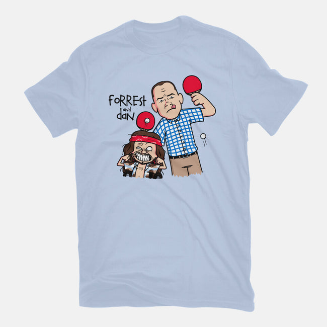 Forrest And Dan-mens heavyweight tee-Raffiti