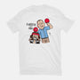 Forrest And Dan-mens heavyweight tee-Raffiti