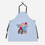 Forrest And Dan-unisex kitchen apron-Raffiti