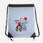 Forrest And Dan-none drawstring bag-Raffiti
