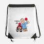 Forrest And Dan-none drawstring bag-Raffiti