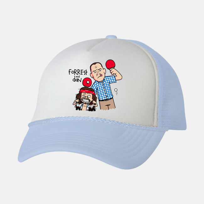 Forrest And Dan-unisex trucker hat-Raffiti