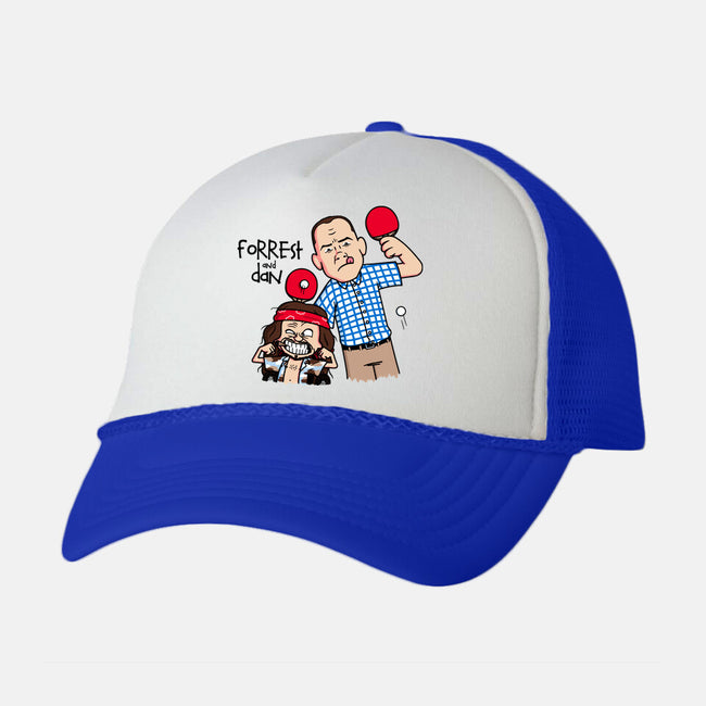 Forrest And Dan-unisex trucker hat-Raffiti