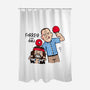 Forrest And Dan-none polyester shower curtain-Raffiti