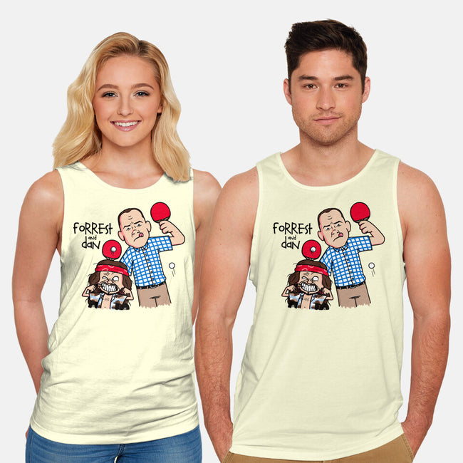 Forrest And Dan-unisex basic tank-Raffiti