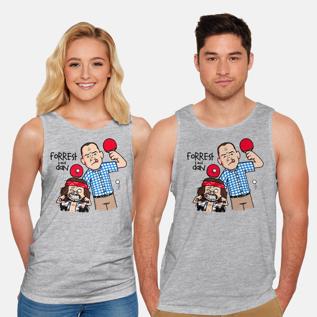 Forrest And Dan-unisex basic tank-Raffiti