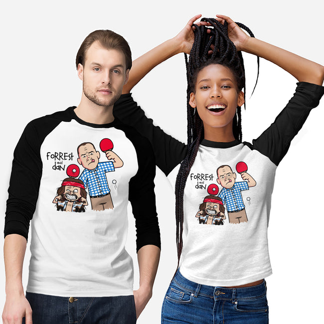 Forrest And Dan-unisex baseball tee-Raffiti
