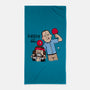 Forrest And Dan-none beach towel-Raffiti