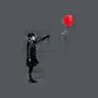 Thing With Balloon-womens fitted tee-zascanauta