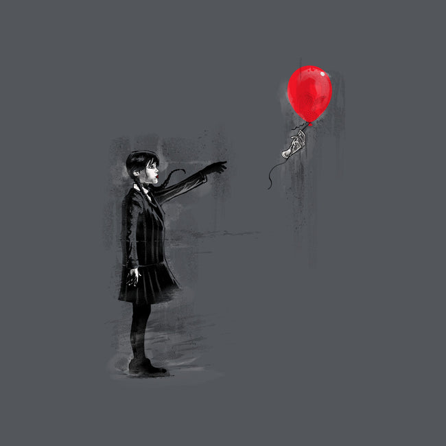 Thing With Balloon-none stretched canvas-zascanauta