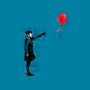 Thing With Balloon-none drawstring bag-zascanauta