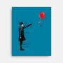 Thing With Balloon-none stretched canvas-zascanauta