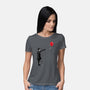 Thing With Balloon-womens basic tee-zascanauta