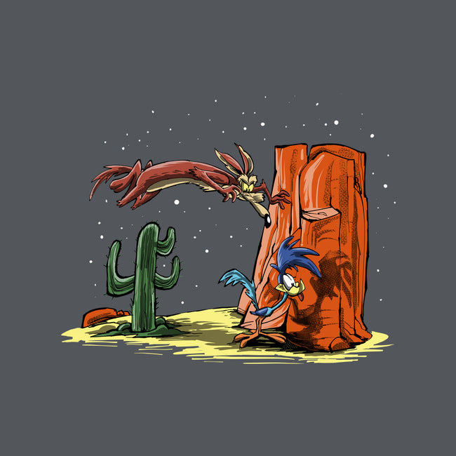 Runner And Wile E-unisex pullover sweatshirt-zascanauta