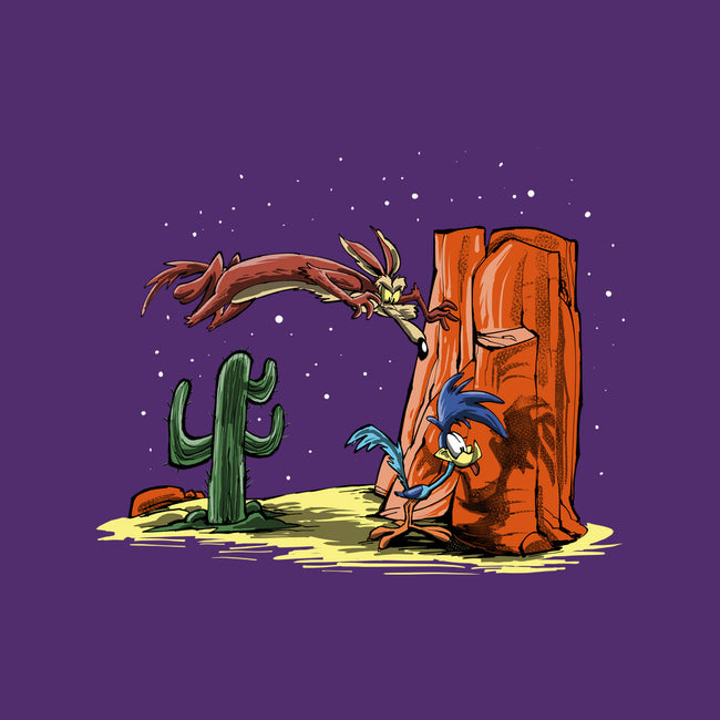 Runner And Wile E-womens basic tee-zascanauta