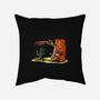 Runner And Wile E-none removable cover w insert throw pillow-zascanauta