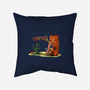 Runner And Wile E-none removable cover w insert throw pillow-zascanauta