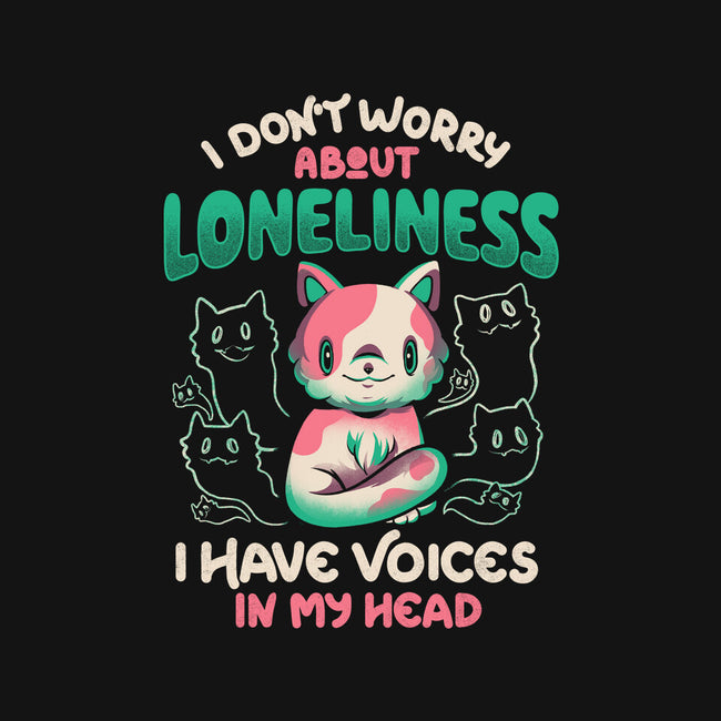 I Don't Worry About Loneliness-baby basic tee-eduely