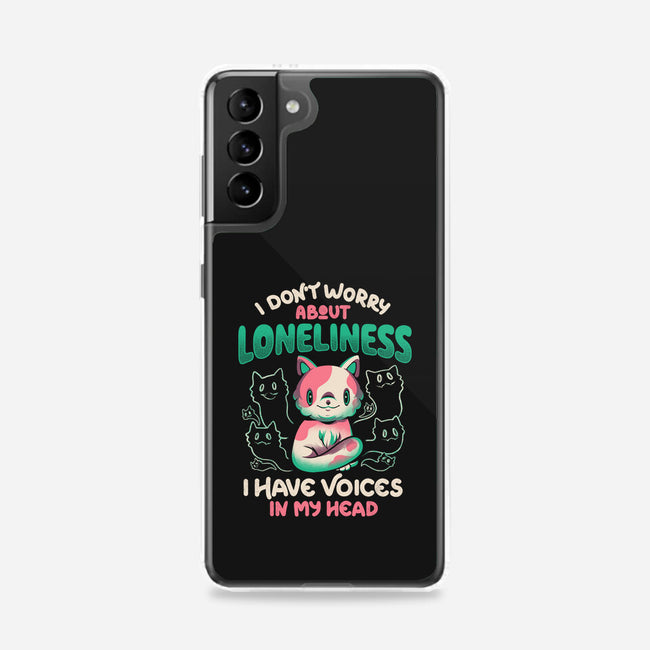 I Don't Worry About Loneliness-samsung snap phone case-eduely