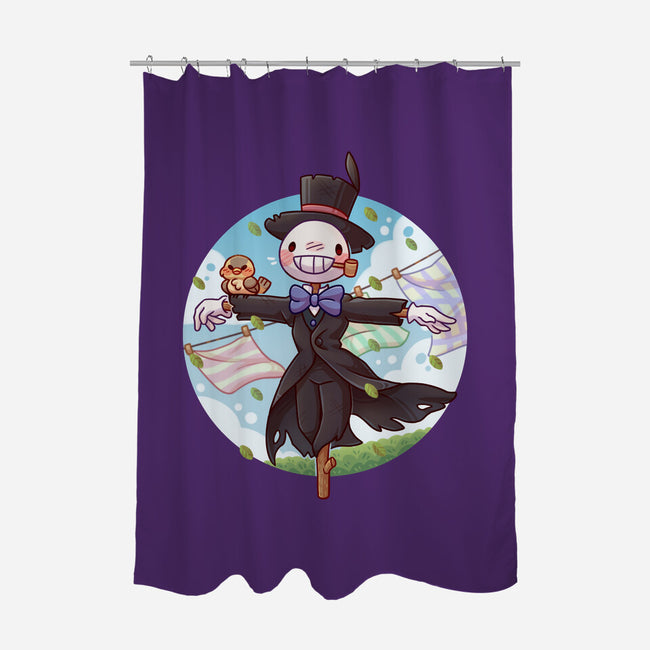 Kakashi No Kabu-none polyester shower curtain-Zaia Bloom