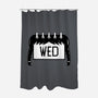 WED-none polyester shower curtain-krisren28