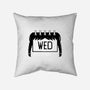 WED-none removable cover throw pillow-krisren28