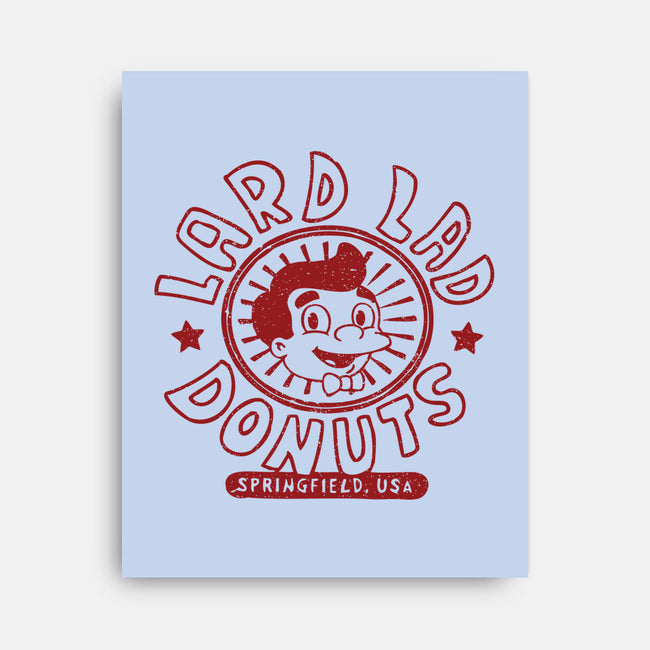 Lard Lad Donuts-none stretched canvas-dalethesk8er