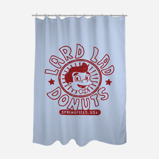 Lard Lad Donuts-none polyester shower curtain-dalethesk8er