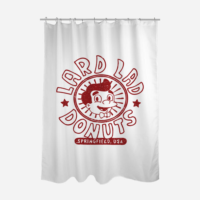Lard Lad Donuts-none polyester shower curtain-dalethesk8er