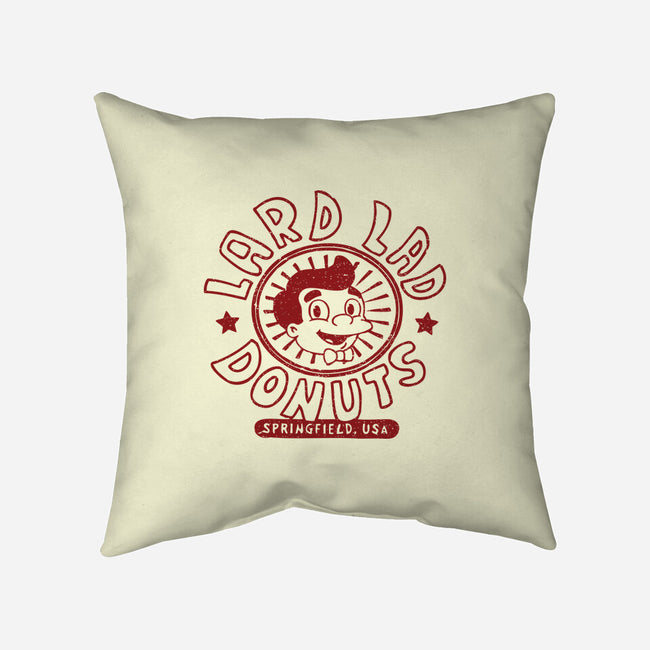 Lard Lad Donuts-none removable cover throw pillow-dalethesk8er