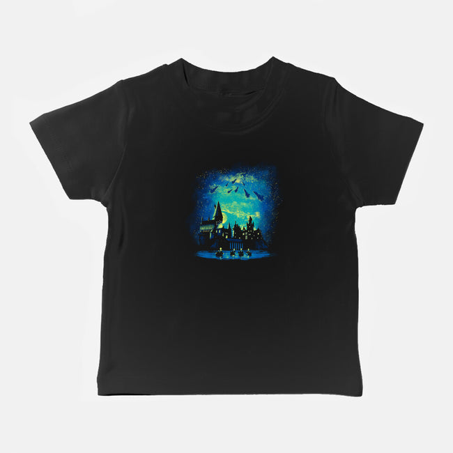 Wizard School-baby basic tee-dalethesk8er