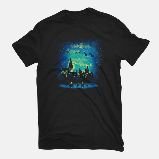 Wizard School-womens basic tee-dalethesk8er