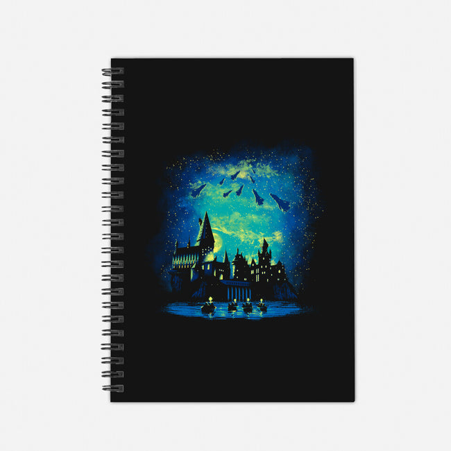 Wizard School-none dot grid notebook-dalethesk8er
