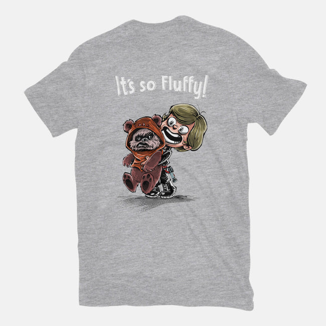 Star Fluffy-womens basic tee-zascanauta