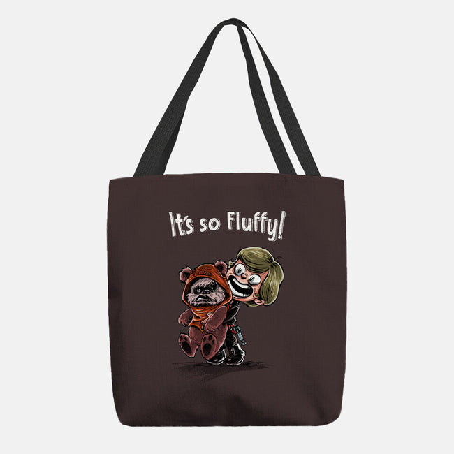 Star Fluffy-none basic tote bag-zascanauta