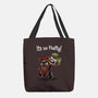 Star Fluffy-none basic tote bag-zascanauta