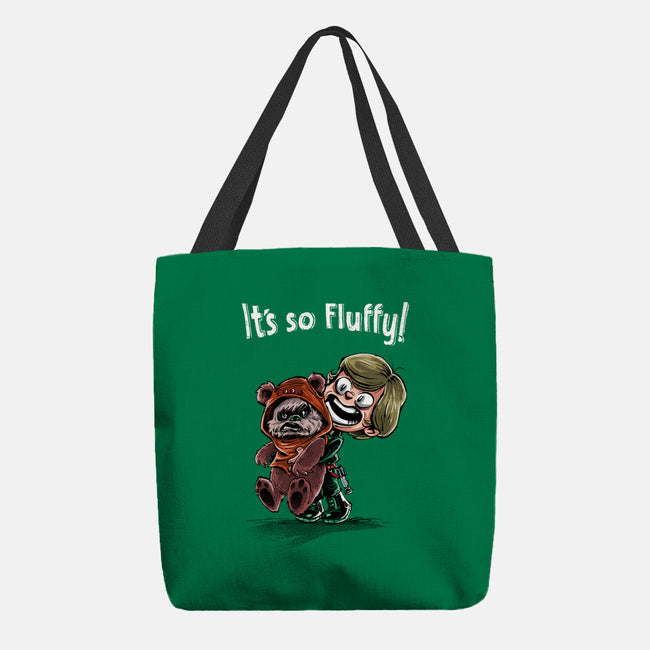 Star Fluffy-none basic tote bag-zascanauta