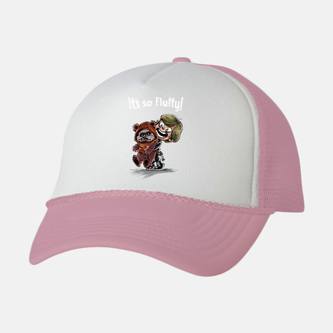 Star Fluffy-unisex trucker hat-zascanauta