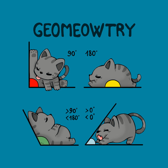 Geomeowtrical-none glossy sticker-Vallina84