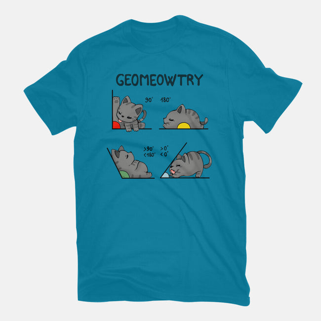 Geomeowtrical-unisex basic tee-Vallina84