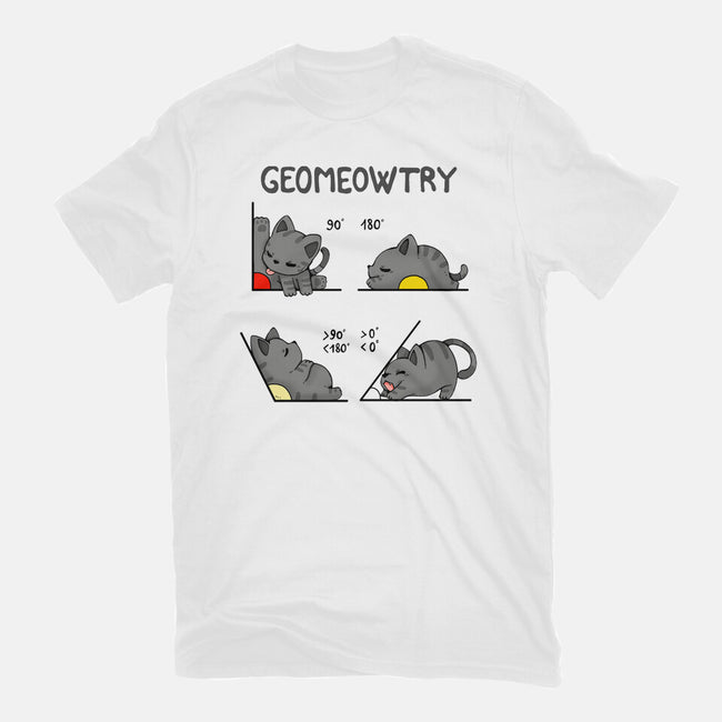 Geomeowtrical-unisex basic tee-Vallina84