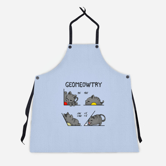 Geomeowtrical-unisex kitchen apron-Vallina84