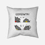 Geomeowtrical-none removable cover w insert throw pillow-Vallina84