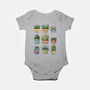 Grass Plant-baby basic onesie-Vallina84