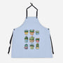 Grass Plant-unisex kitchen apron-Vallina84