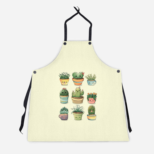 Grass Plant-unisex kitchen apron-Vallina84